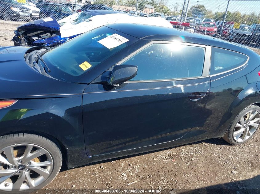 2016 Hyundai Veloster VIN: KMHTC6AD2GU276476 Lot: 40483705