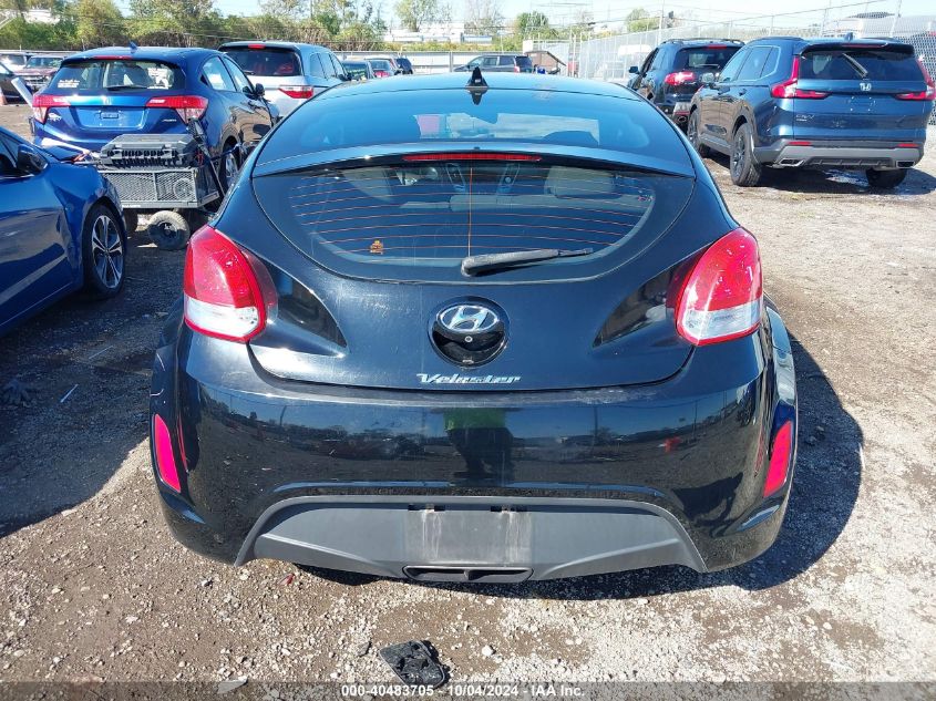 2016 Hyundai Veloster VIN: KMHTC6AD2GU276476 Lot: 40483705