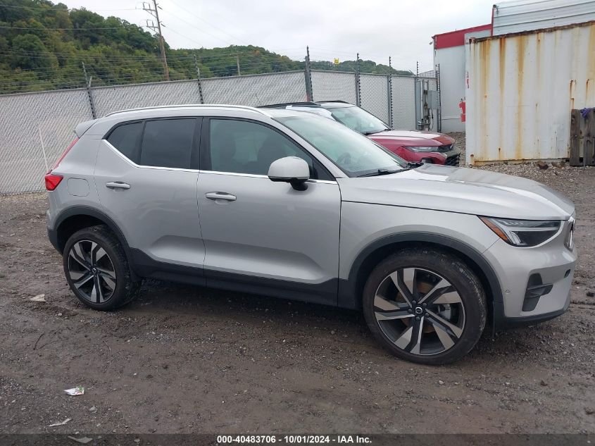 2023 Volvo Xc40 B5 Plus Bright Theme VIN: YV4L12UN8P2106347 Lot: 40483706