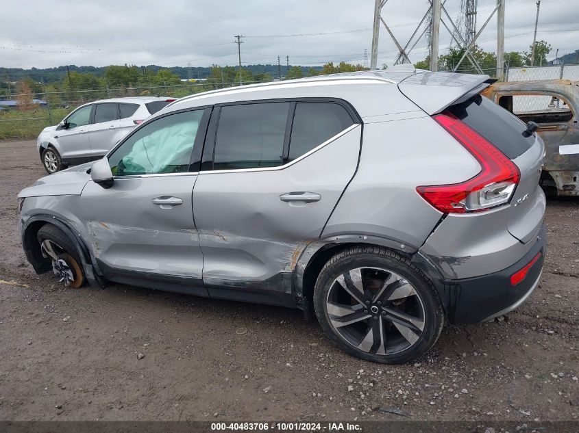 2023 Volvo Xc40 B5 Plus Bright Theme VIN: YV4L12UN8P2106347 Lot: 40483706