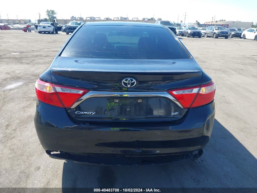 2016 Toyota Camry Se VIN: 4T1BF1FKRGU241600 Lot: 40483708