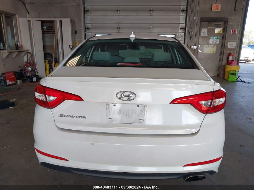 2015 Hyundai Sonata Se VIN: 5NPE24AF9FH000889 Lot: 40483711