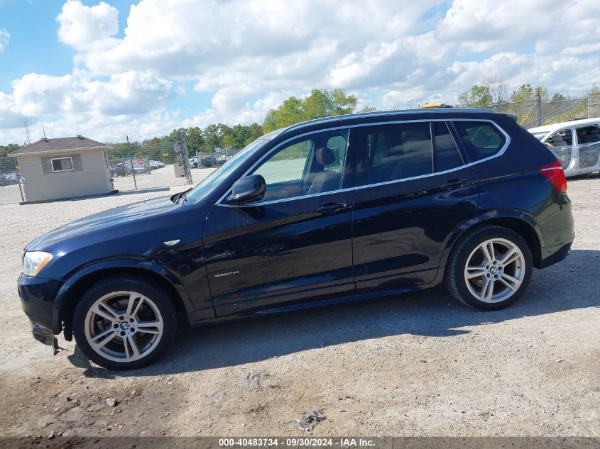 2014 BMW X3 xDrive28I VIN: 5UXWX9C50E0D16167 Lot: 40483734