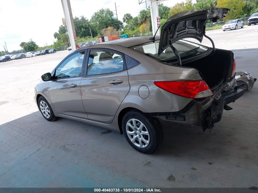 KMHCT4AE8EU646002 2014 Hyundai Accent Gls/Gs