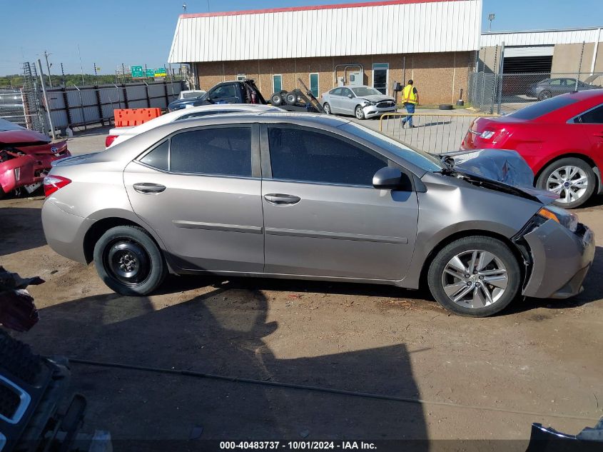 2014 Toyota Corolla Le Eco Plus VIN: 5YFBPRHE2EP031921 Lot: 40483737