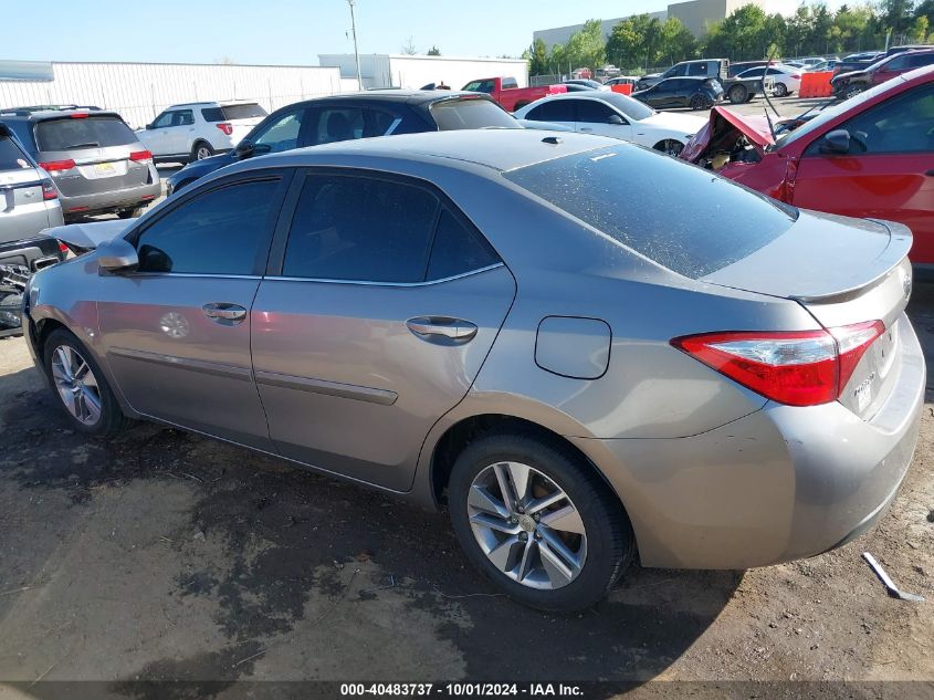 2014 Toyota Corolla Le Eco Plus VIN: 5YFBPRHE2EP031921 Lot: 40483737