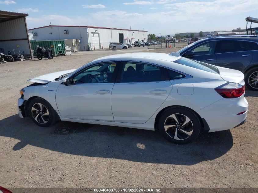 19XZE4F50NE007631 2022 Honda Insight Ex