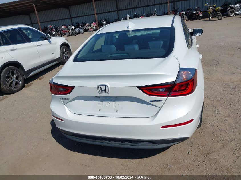 2022 Honda Insight Ex VIN: 19XZE4F50NE007631 Lot: 40483753