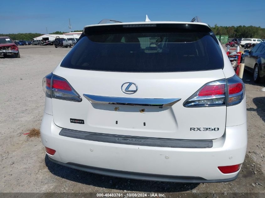 2014 Lexus Rx 350 VIN: 2T2BK1BA1EC239824 Lot: 40483761