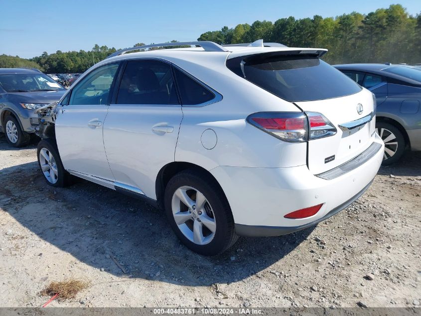 VIN 2T2BK1BA1EC239824 2014 Lexus RX, 350 no.3