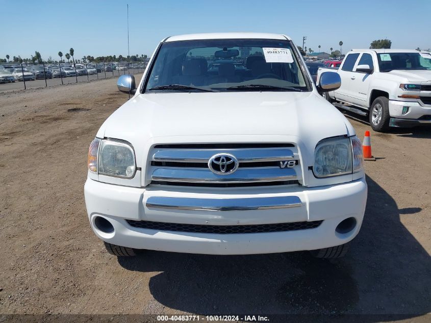 2006 Toyota Tundra Sr5 V8 VIN: 5TBET34176S552952 Lot: 40483771