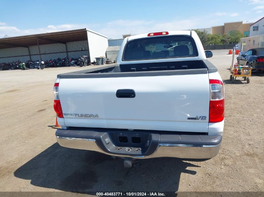 2006 Toyota Tundra Sr5 V8 VIN: 5TBET34176S552952 Lot: 40483771