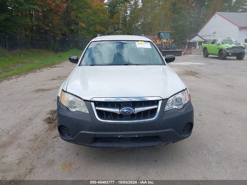 2009 Subaru Outback 2.5I VIN: 4S4BP60C396329363 Lot: 40483777