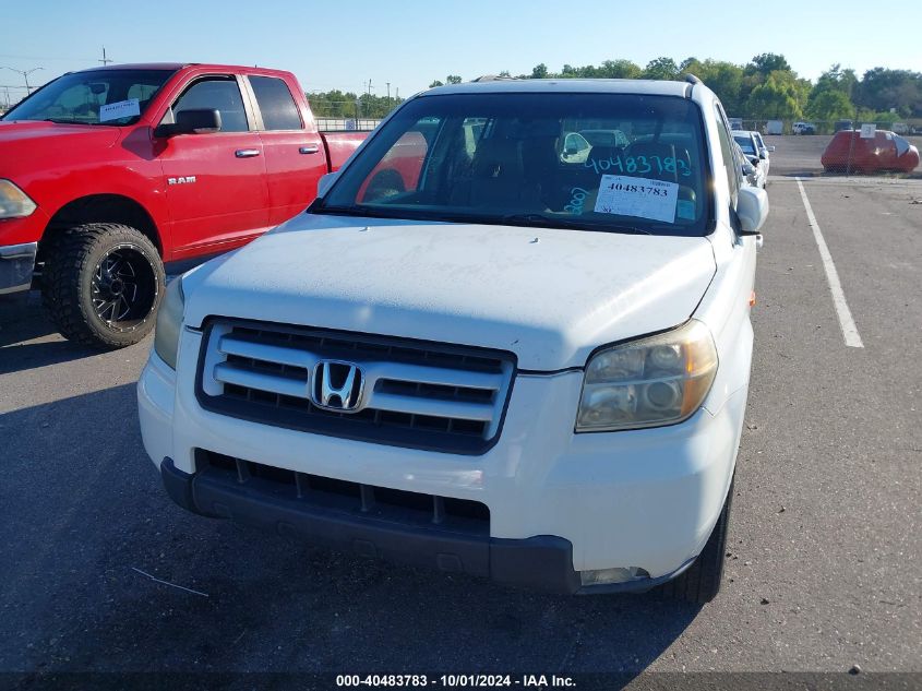 2007 Honda Pilot Ex-L VIN: 5FNYF28527B009274 Lot: 40483783