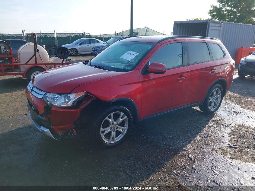 JA4AZ3A35FZ002345 2015 MITSUBISHI OUTLANDER - Image 2