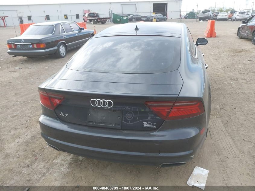 2016 Audi A7 3.0T Premium Plus VIN: WAU2GAFC1GN022871 Lot: 40483799