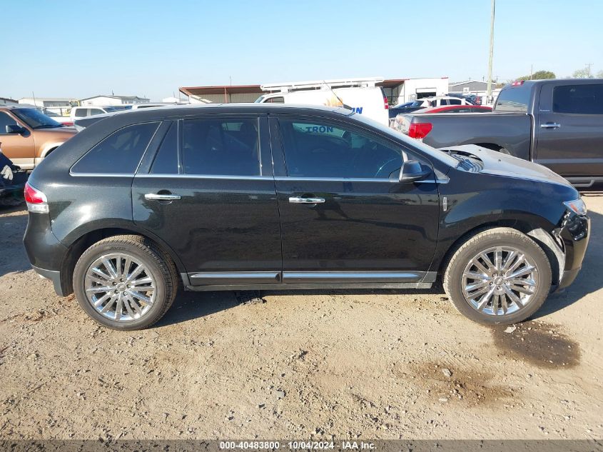 2013 Lincoln Mkx VIN: 2LMDJ6JKXDBL23039 Lot: 40483800