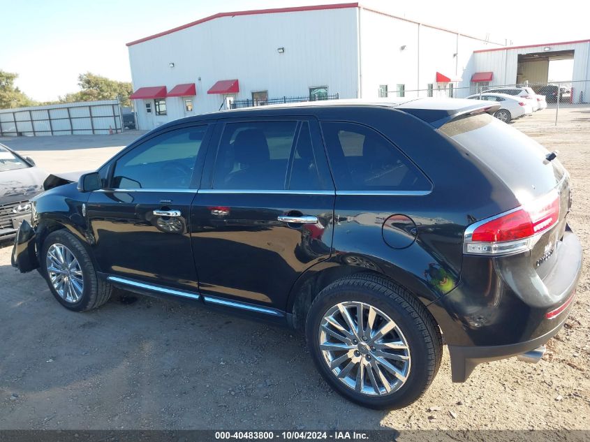 2013 Lincoln Mkx VIN: 2LMDJ6JKXDBL23039 Lot: 40483800