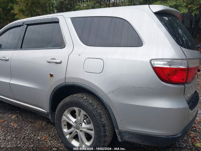 2012 Dodge Durango Sxt VIN: 1C4RDJAG0CC100793 Lot: 40483828