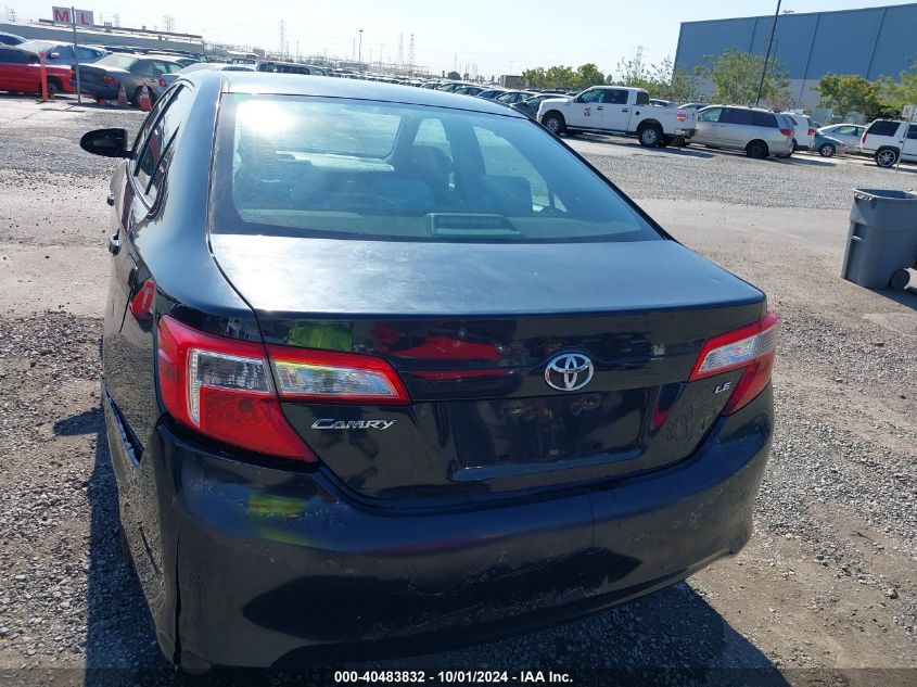 2012 Toyota Camry Le VIN: 4T1BF1FK4CU192991 Lot: 40483832