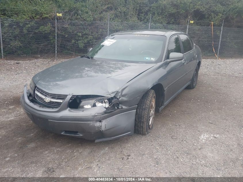 2005 Chevrolet Impala VIN: 2G1WF52E859330652 Lot: 40483834