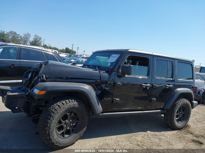 2022 Jeep Wrangler Unlimited Sport Altitude 4X4 VIN: 1C4HJXDG4NW179888 Lot: 40483835