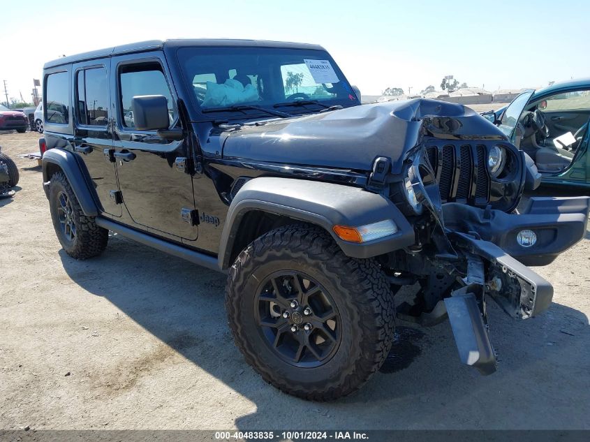 1C4HJXDG4NW179888 Jeep Wrangler Unlimited SPORT ALTITUDE 4X4