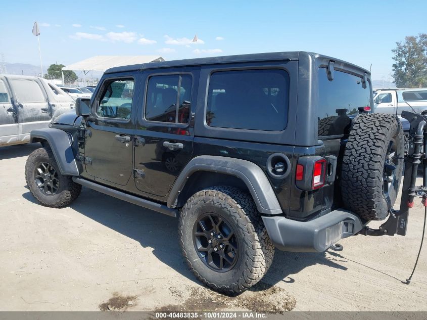 1C4HJXDG4NW179888 Jeep Wrangler Unlimited SPORT ALTITUDE 4X4 3