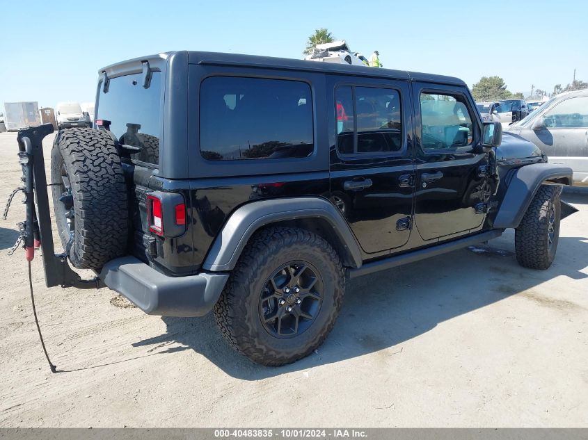 1C4HJXDG4NW179888 Jeep Wrangler Unlimited SPORT ALTITUDE 4X4 4