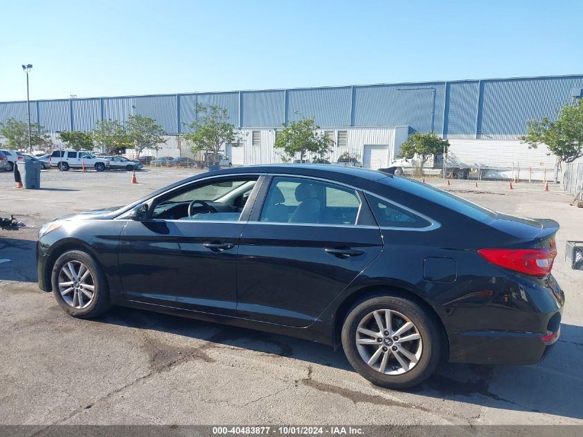 5NPE24AF8HH490678 2017 Hyundai Sonata Se