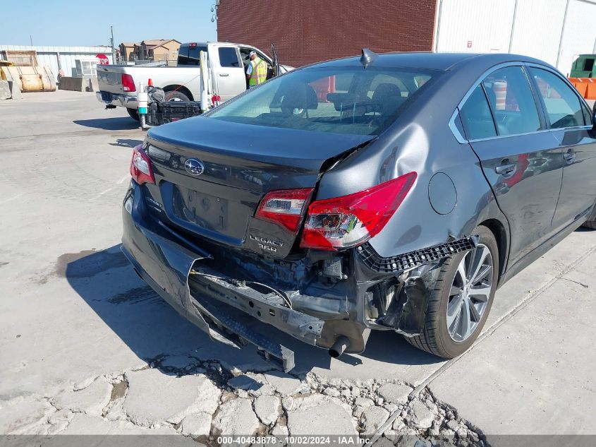 2018 Subaru Legacy 3.6R Limited VIN: 4S3BNEN61J3039779 Lot: 40483878