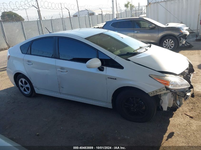 2015 Toyota Prius VIN: JTDKN3DU4F1907524 Lot: 40483889