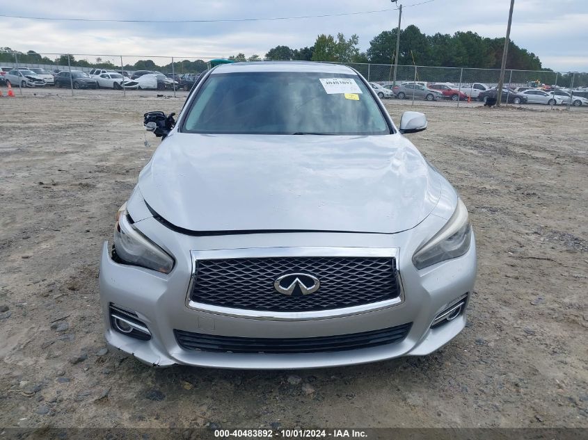 2014 Infiniti Q50 Premium/Sport VIN: JN1BV7AP8EM677511 Lot: 40483892