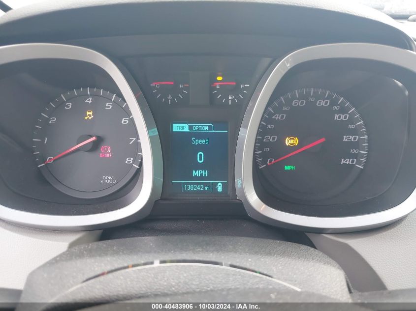 2GNALCEK6F6140357 2015 Chevrolet Equinox 2Lt