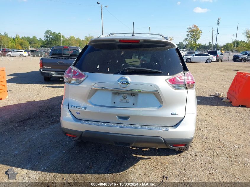 2015 Nissan Rogue Sl VIN: 5N1AT2MT2FC872128 Lot: 40483916