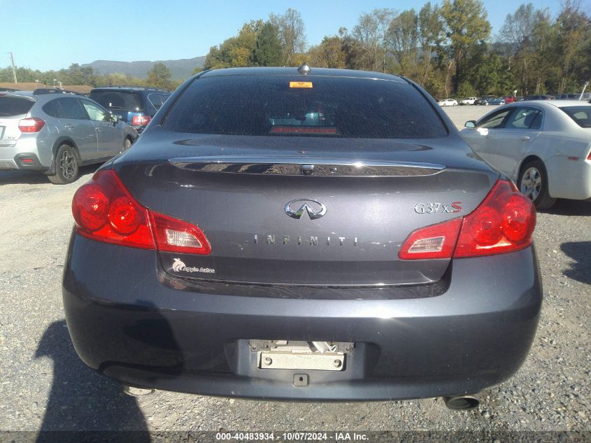 2009 Infiniti G37 Sedan VIN: JNKCV61FX9M357081 Lot: 40483934