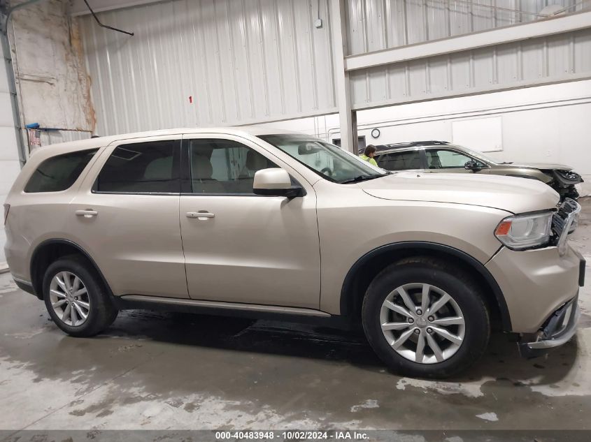 1C4RDJAG3EC278393 2014 Dodge Durango Sxt