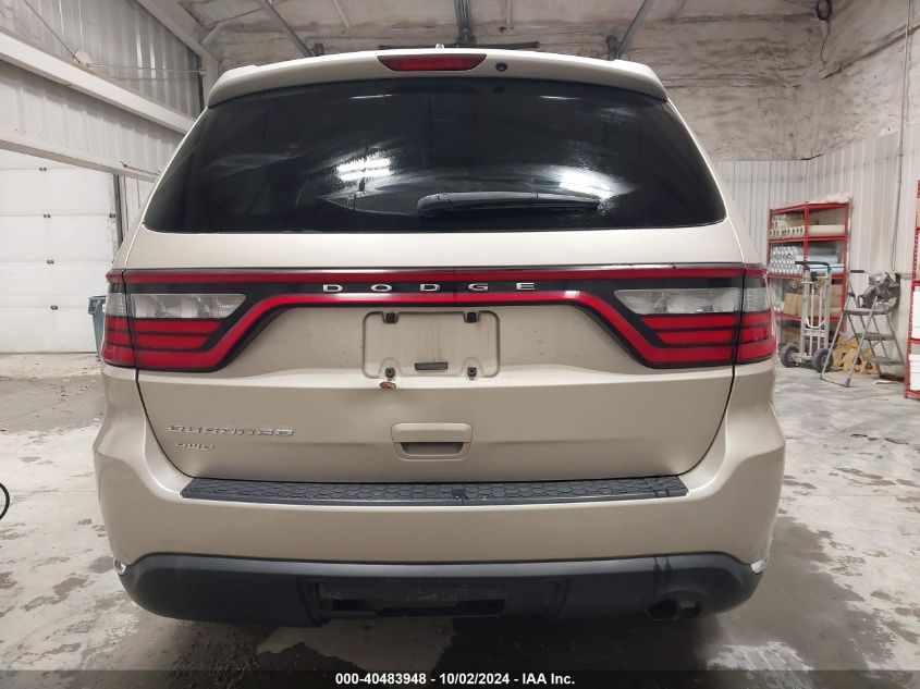 2014 Dodge Durango Sxt VIN: 1C4RDJAG3EC278393 Lot: 40483948