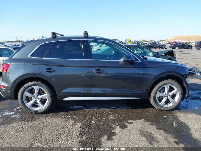 2020 Audi Q5 Premium 45 Tfsi Quattro S Tronic VIN: WA1ANAFY9L2027418 Lot: 40483961