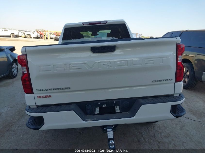 2023 Chevrolet Silverado K1500 Custom VIN: 1GCRDBEK5PZ250390 Lot: 40484003