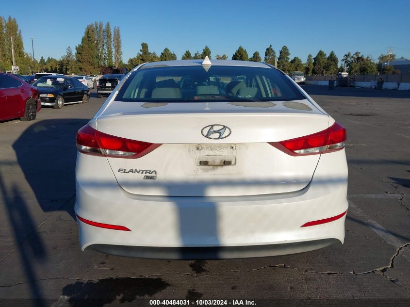 2017 Hyundai Elantra Se VIN: 5NPD74LF8HH096611 Lot: 40718860