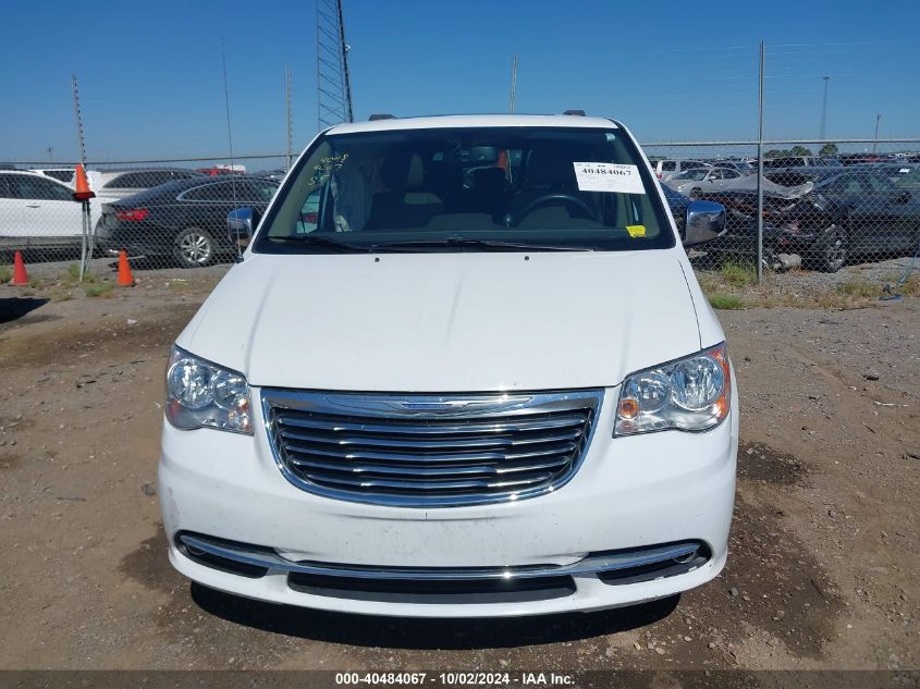 2C4RC1CG0GR121592 2016 Chrysler Town & Country Touring-L Anniversary Edition