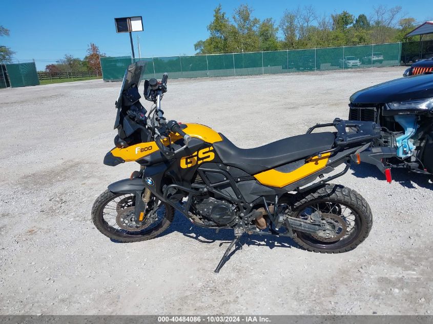 2009 BMW F800 Gs VIN: WB10229059ZU00747 Lot: 40484086