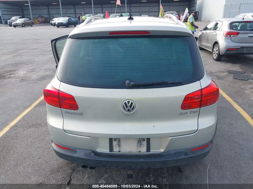 2013 Volkswagen Tiguan Sel VIN: WVGAV7AX9DW545249 Lot: 40484089