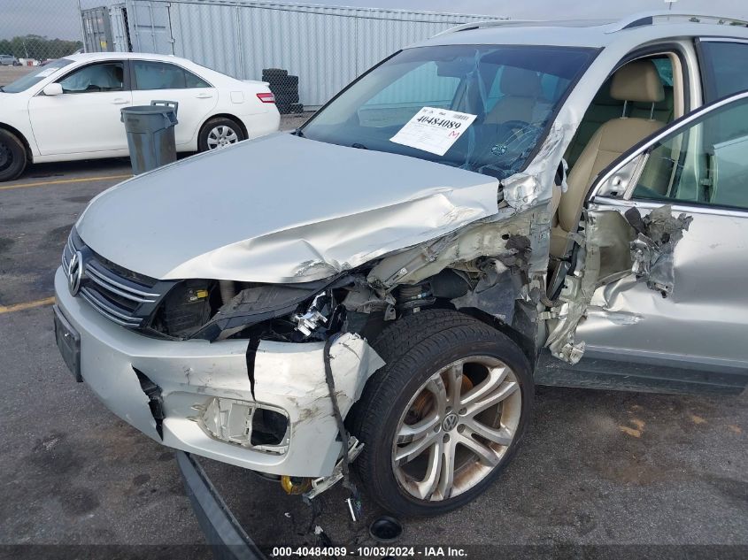 2013 Volkswagen Tiguan Sel VIN: WVGAV7AX9DW545249 Lot: 40484089