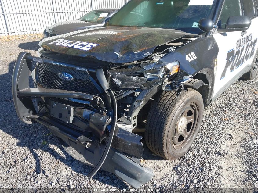 2022 Ford Police Interceptor Utility VIN: 1FM5K8AB0NGA00735 Lot: 40484092