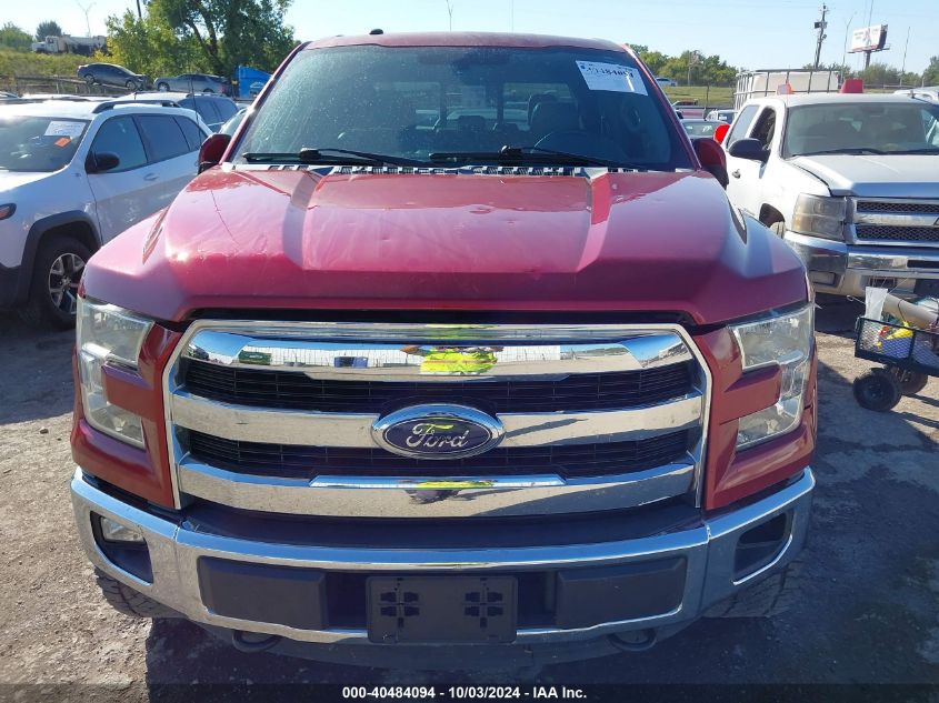 1FTEW1EP1GFA61185 2016 Ford F-150 Lariat