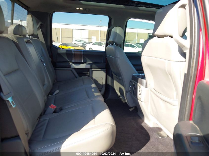 2016 Ford F-150 Lariat VIN: 1FTEW1EP1GFA61185 Lot: 40484094