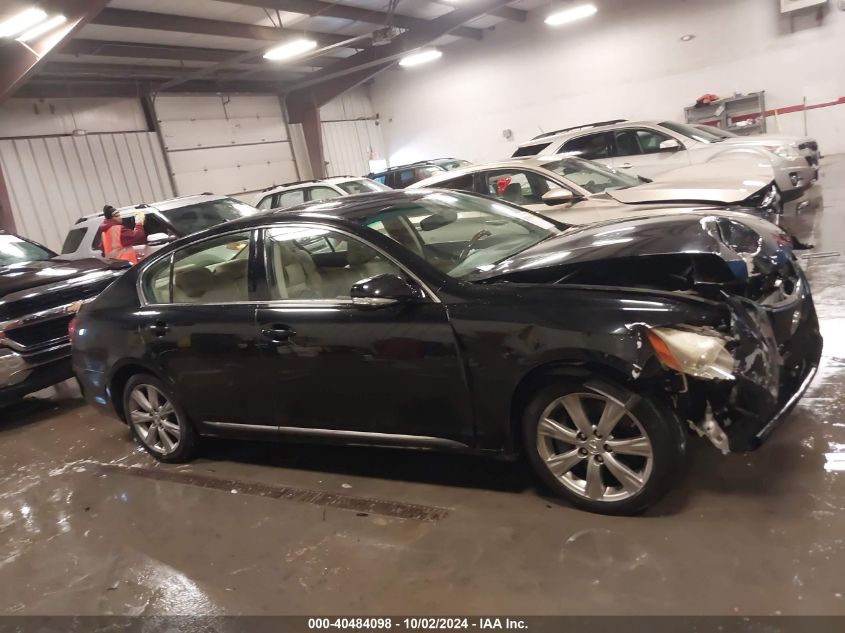 2011 Lexus Gs 350 VIN: JTHCE1KS7B0029340 Lot: 40484098