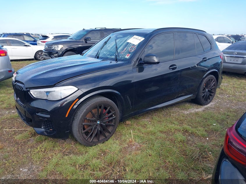 2022 BMW X5 XDRIVE40I VIN: 5UXCR6C04N9M58787